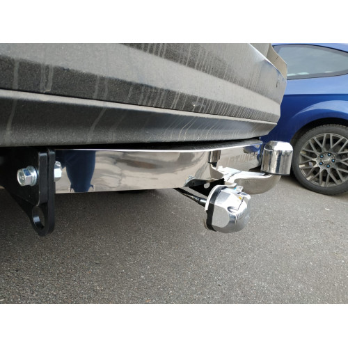 Фаркоп BALTEX на TOYOTA Fortuner TRD 2018-  Арт. 24.9040.08E (фаркоп с нерж. накладкой) (крюк на балке) (Серия ЭКОНОМ)
